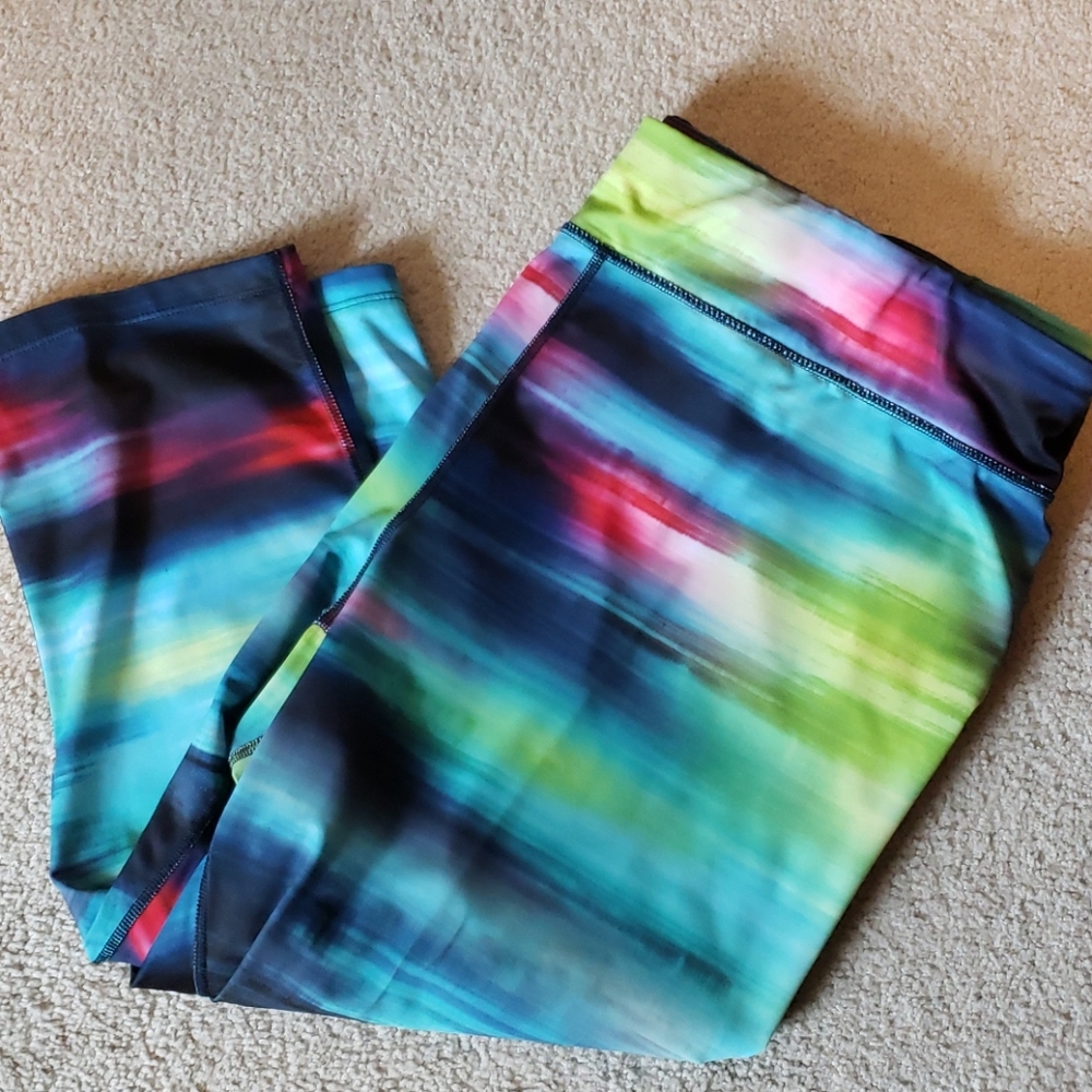 Plus Size Xersion Capri Workout Pants- Size 3x